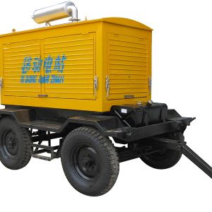移動200KW柴油發(fā)電機(jī)組